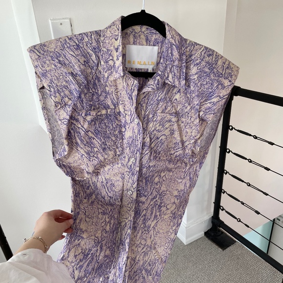 Purple Patterned Dress - Picture 3 of 3